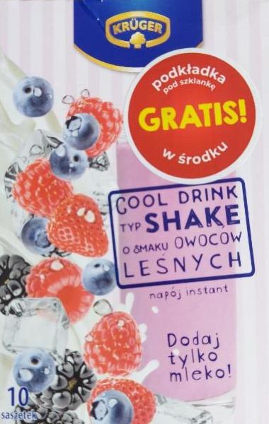 Zdjęcia - cool drink typ shake o smaku owoców leśnych Kruger