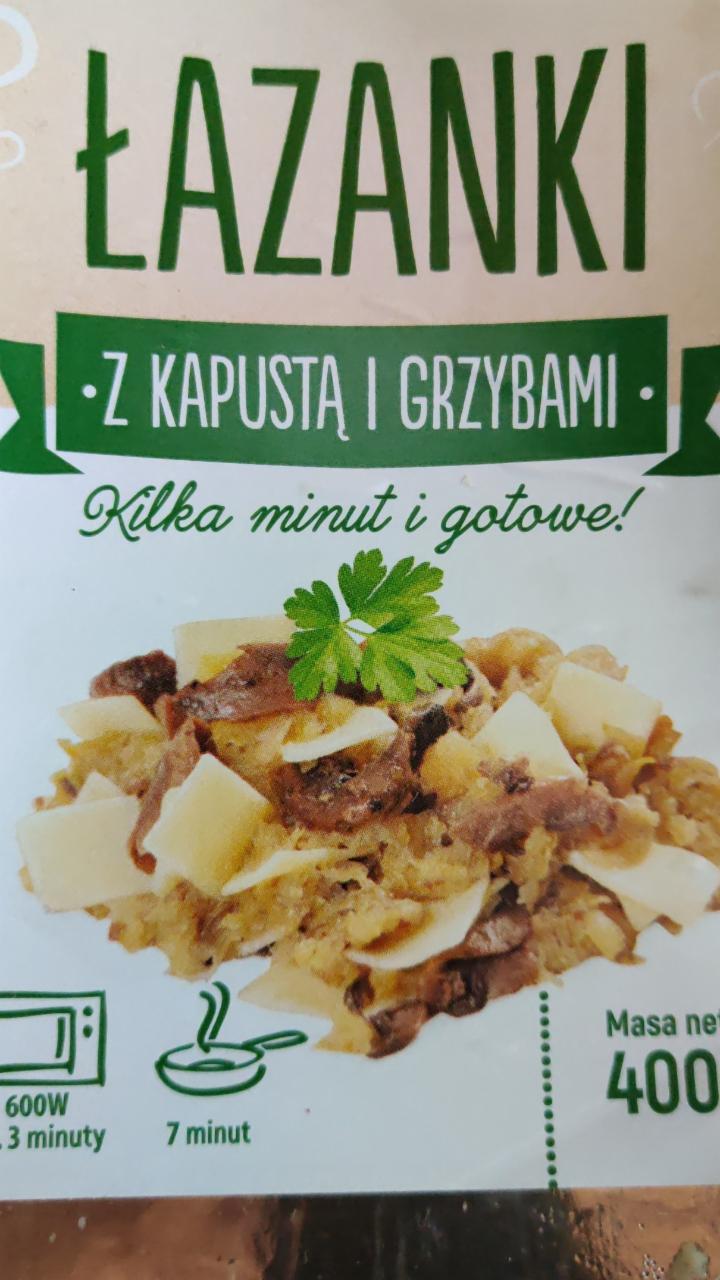 Zdjęcia - łazanki z kapustą i grzybami Gotove