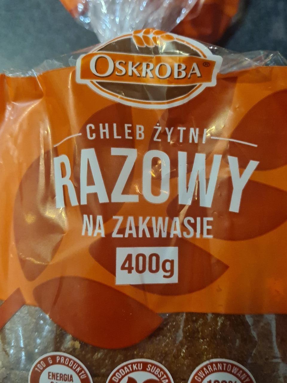 Zdjęcia - Chleb żytni razowy Oskroba