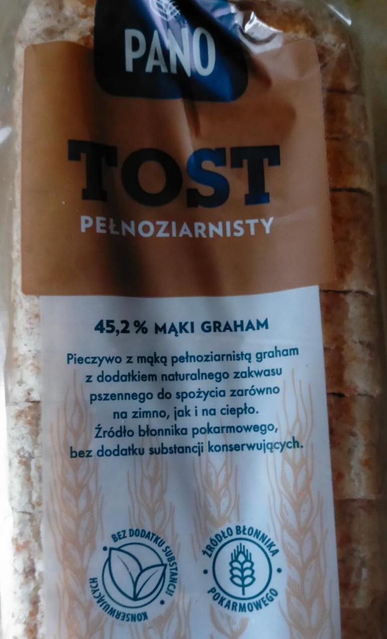 Zdjęcia - Chleb tostowy pełnoziarnisty Pano