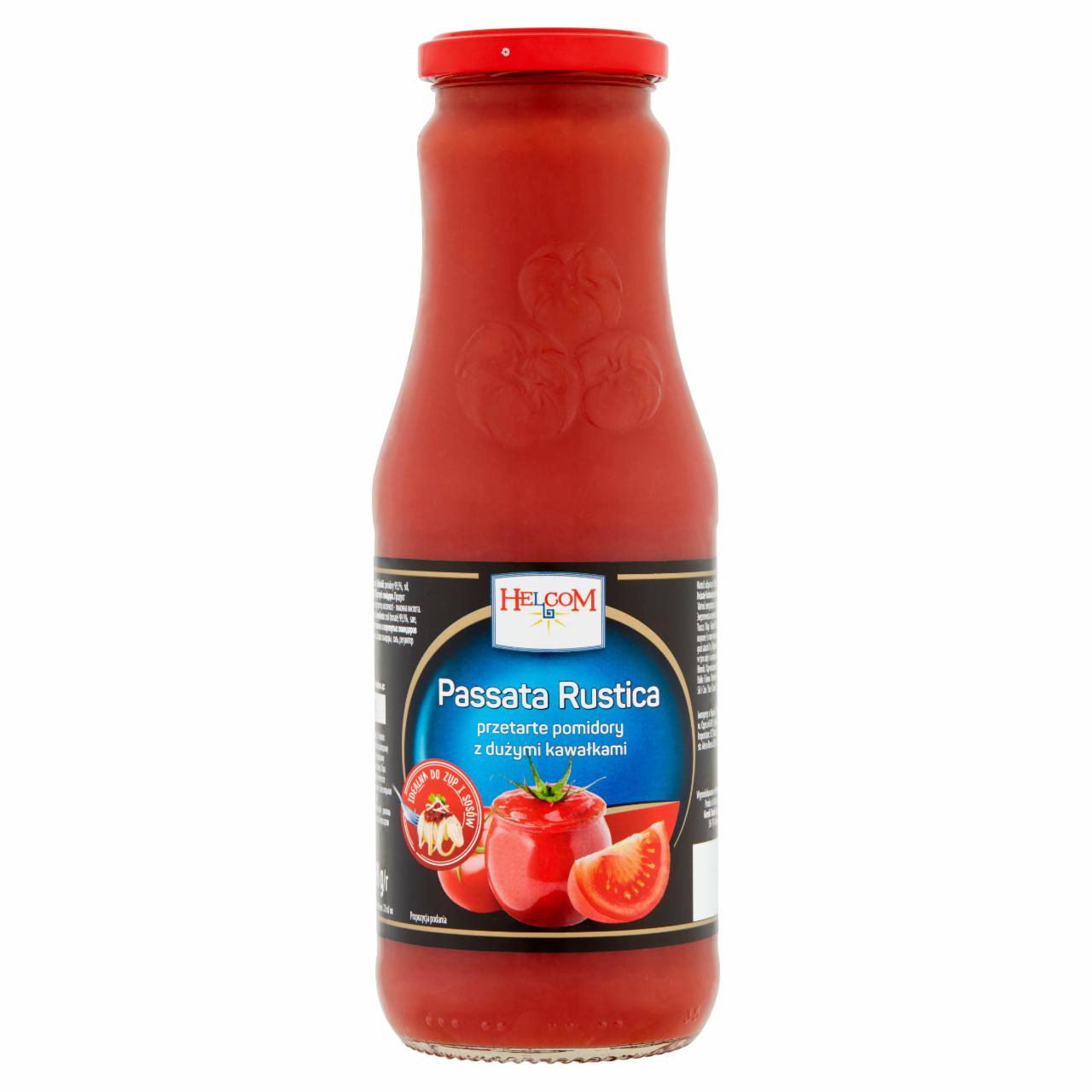 Zdjęcia - Helcom Passata Rustica Przetarte pomidory z dużymi kawałkami 690 g