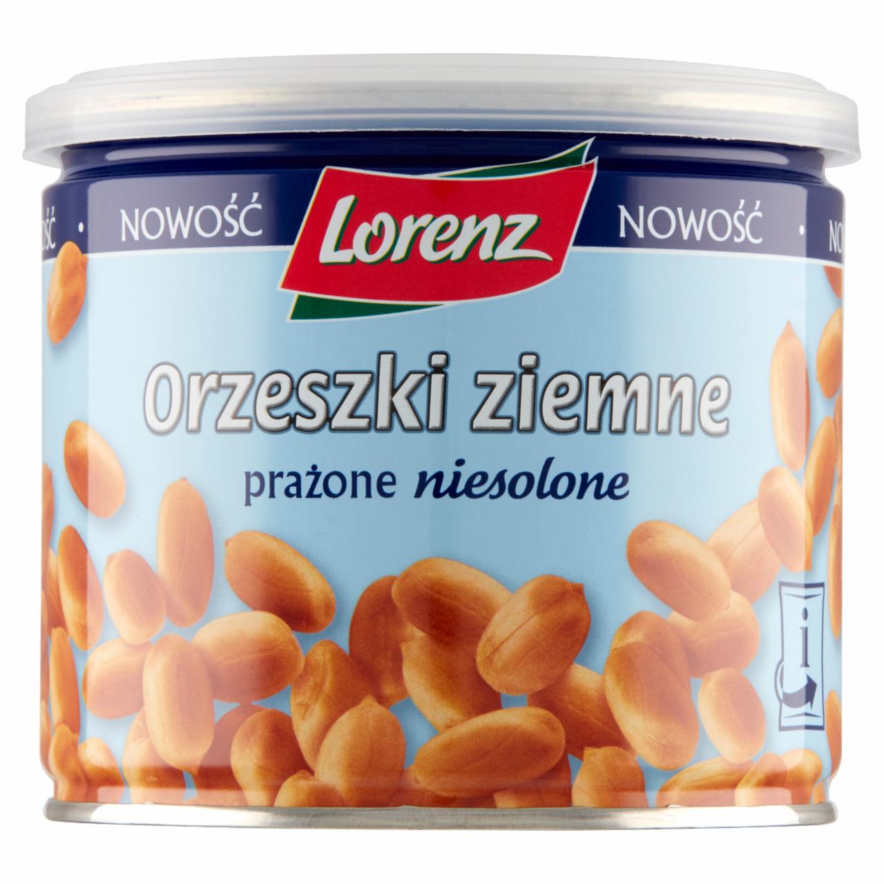 Zdjęcia - Lorenz Orzeszki ziemne prażone niesolone 130 g