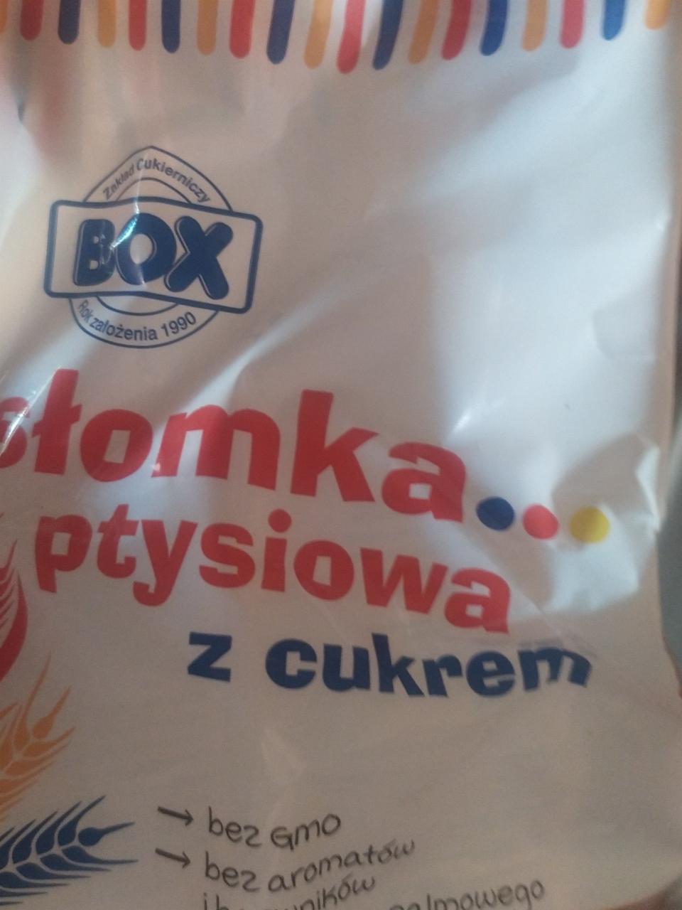 Zdjęcia - słomka ptysiowa z cukrem Box