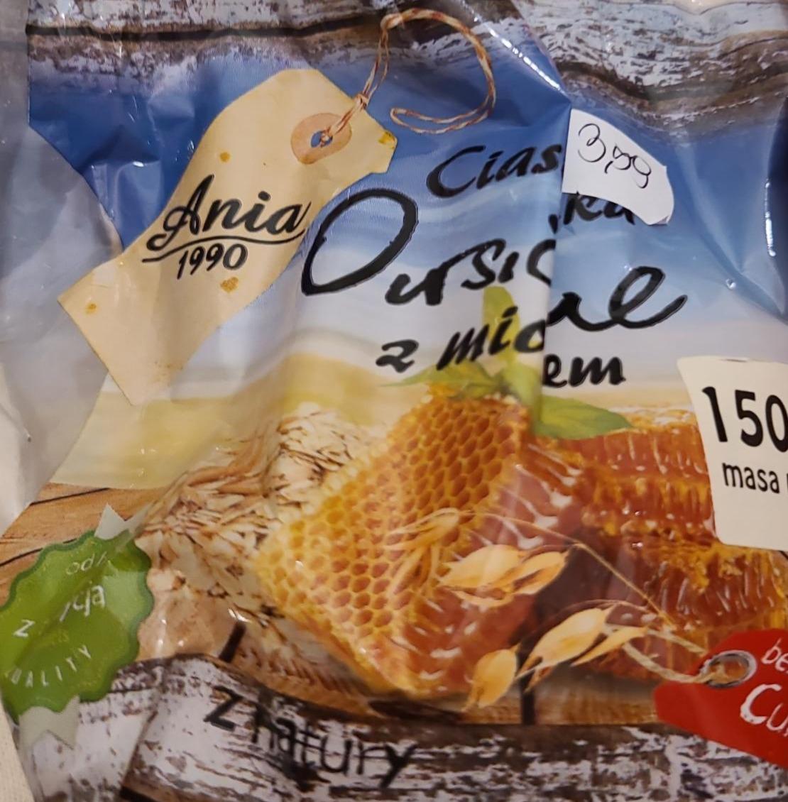 Zdjęcia - Ciasteczka owsiane z miodem Ania