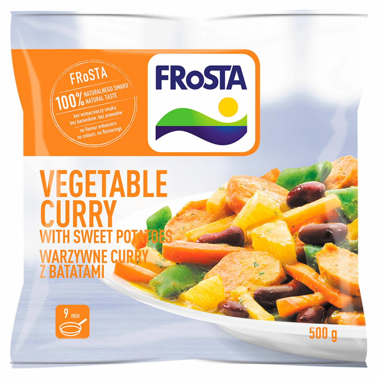 Zdjęcia - FRoSTA Warzywne curry z batatami 500 g