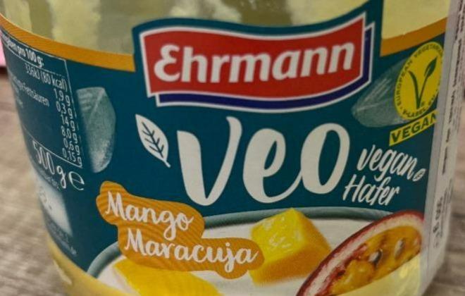 Zdjęcia - Veo vegan Hafer Mango Maracuja Ehrmann