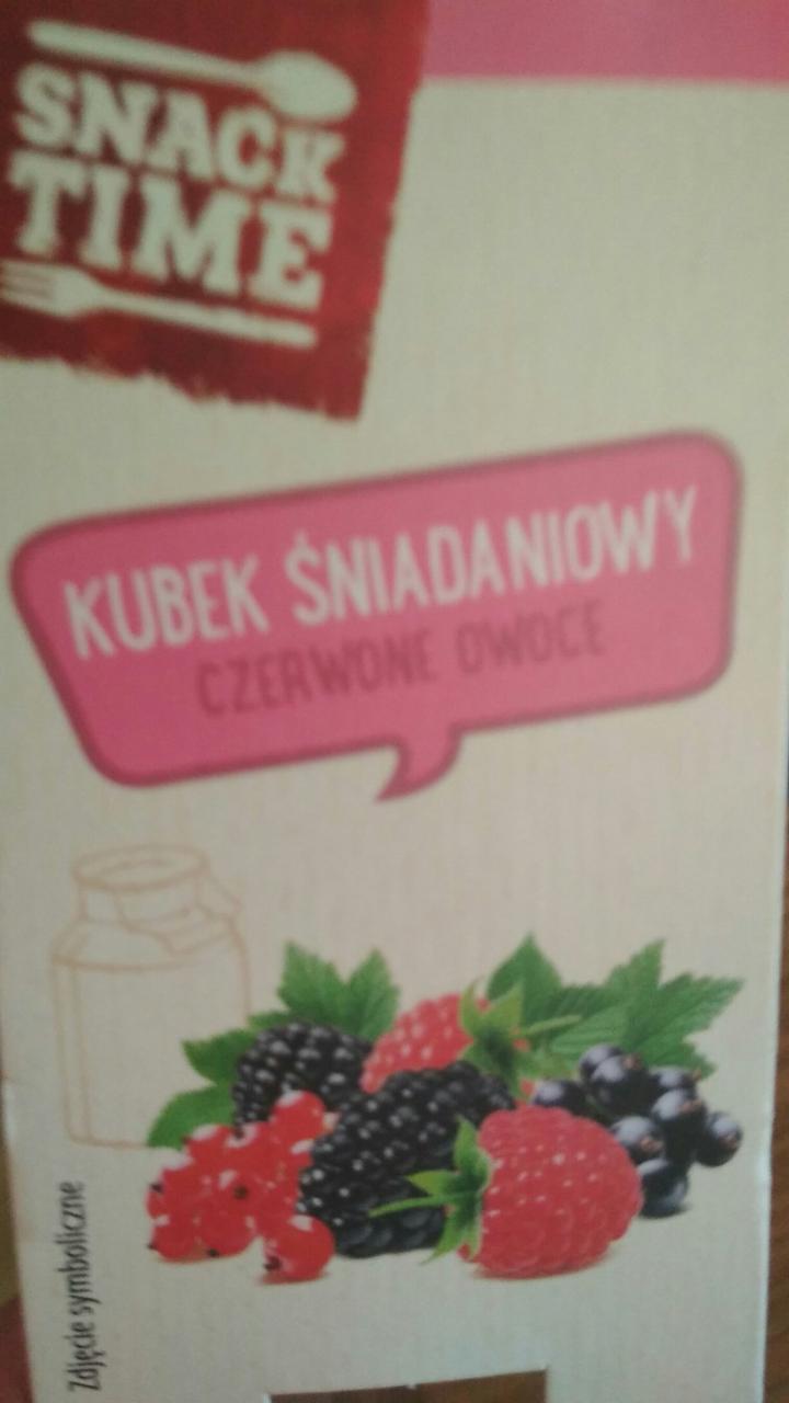 Zdjęcia - Kubek śniadaniowy truskawkowy snack time