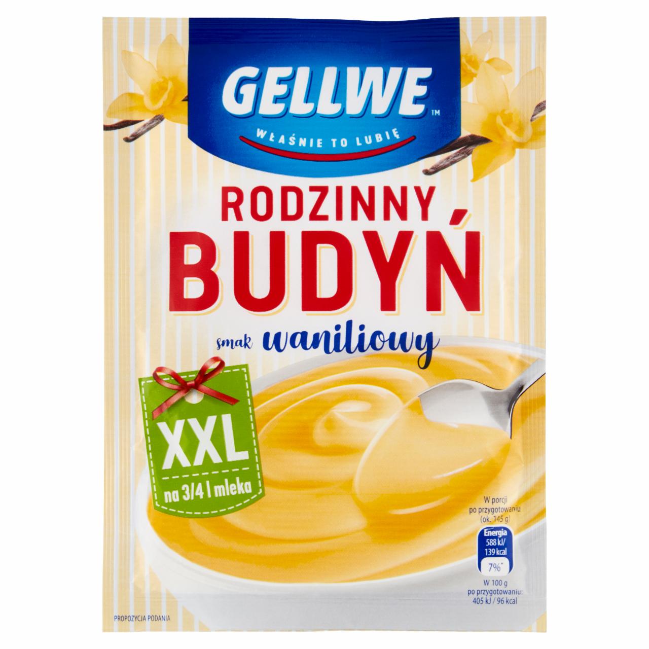 Zdjęcia - Gellwe Rodzinny budyń smak waniliowy 64 g