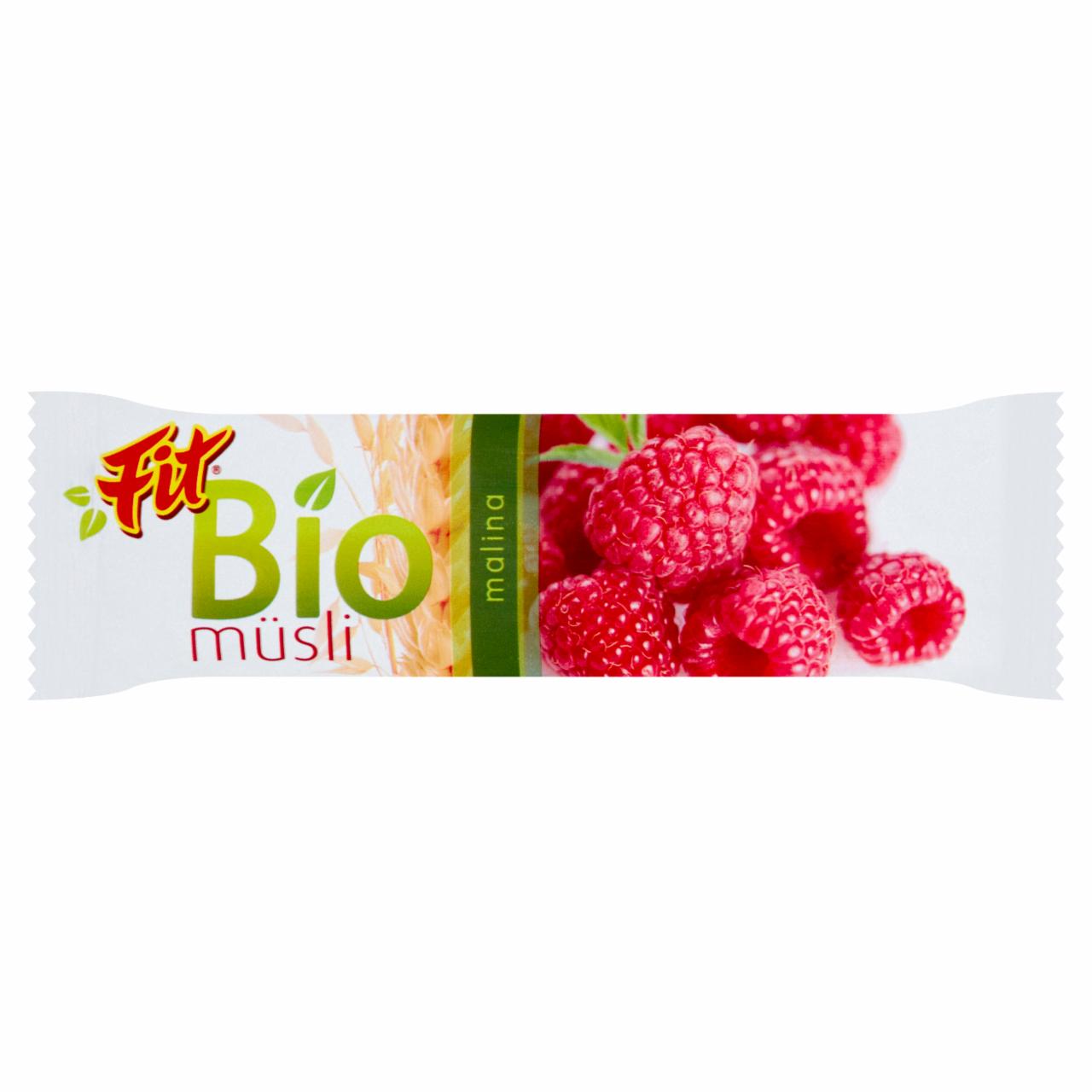 Zdjęcia - Fit Bio baton musli malinowy 30 g