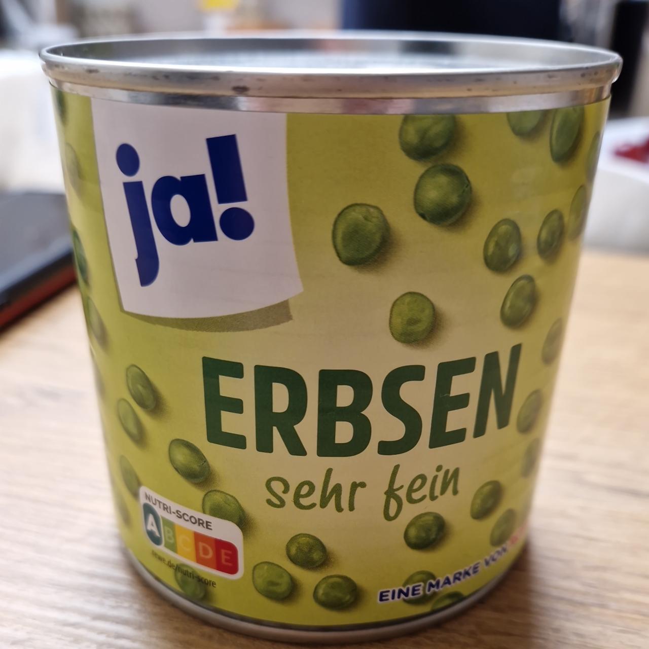 Zdjęcia - Erbsen sehr fein ja!