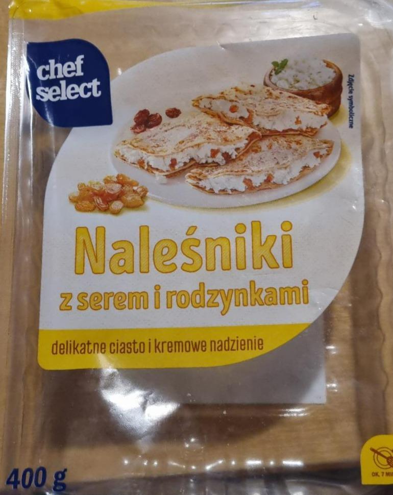 Zdjęcia - Naleśniki z serem i rodzynkami Chef select