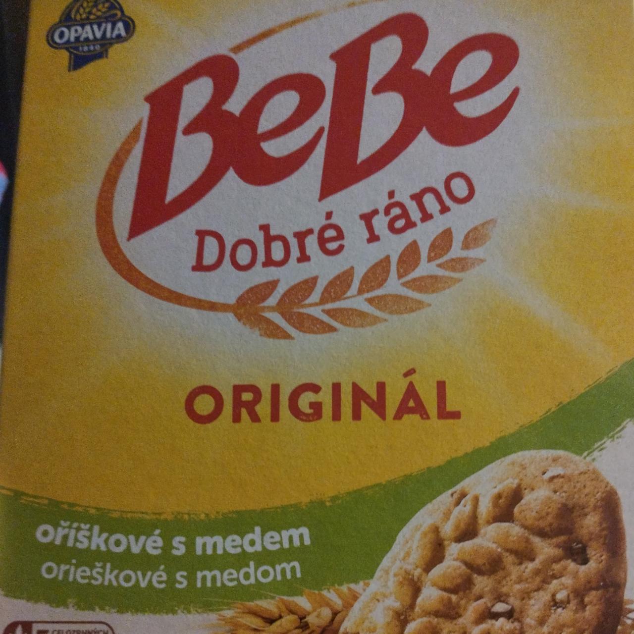 Zdjęcia - BeBe Dobré ráno originál oříškové s medem Opavia