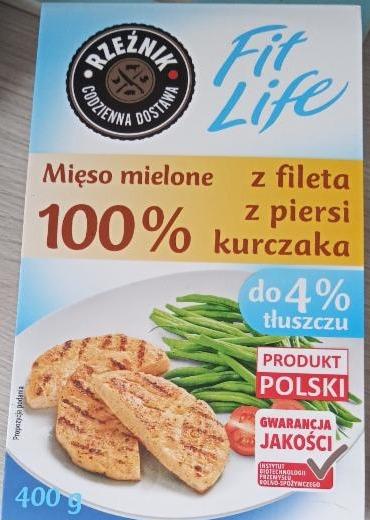 Zdjęcia - Mięso mielone 100% z fileta z piersi kurczaka Rzeźnik Fit Life