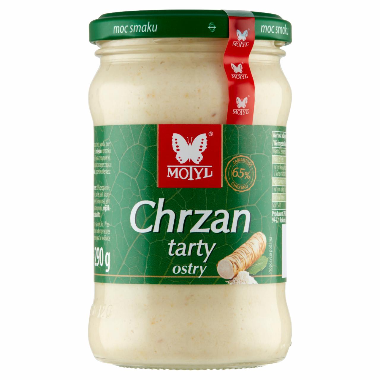 Zdjęcia - Motyl Chrzan tarty 290 g