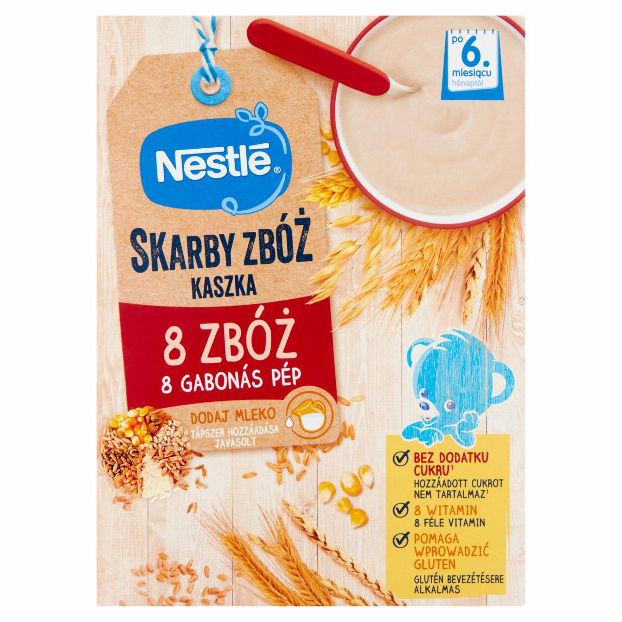 Zdjęcia - Nestlé Skarby Zbóż Kaszka 8 zbóż dla niemowląt po 6. miesiącu 250 g