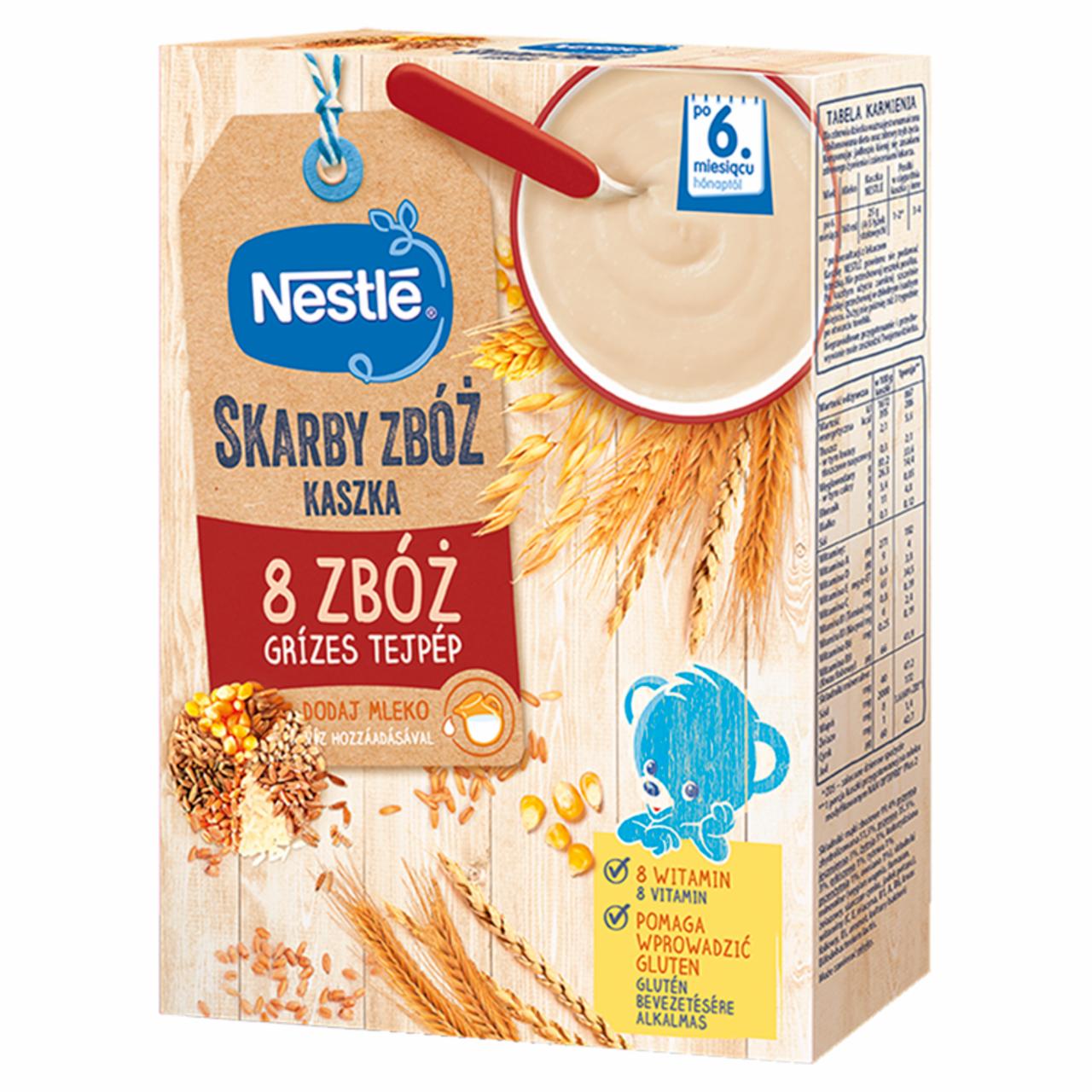 Zdjęcia - Nestlé Skarby Zbóż Kaszka 8 zbóż dla niemowląt po 6. miesiącu 250 g