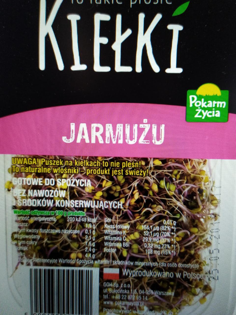 Zdjęcia - Kiełki Jarmużu