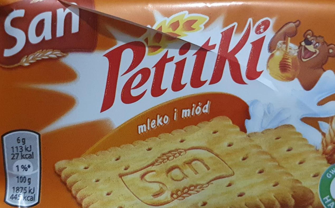 Zdjęcia - San petitki mleko i miód