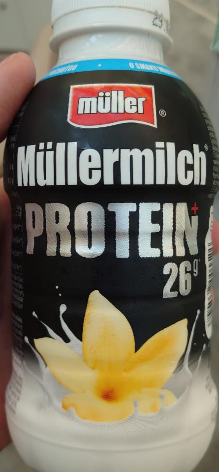 Zdjęcia - Milch protein 26g vanilla Muller