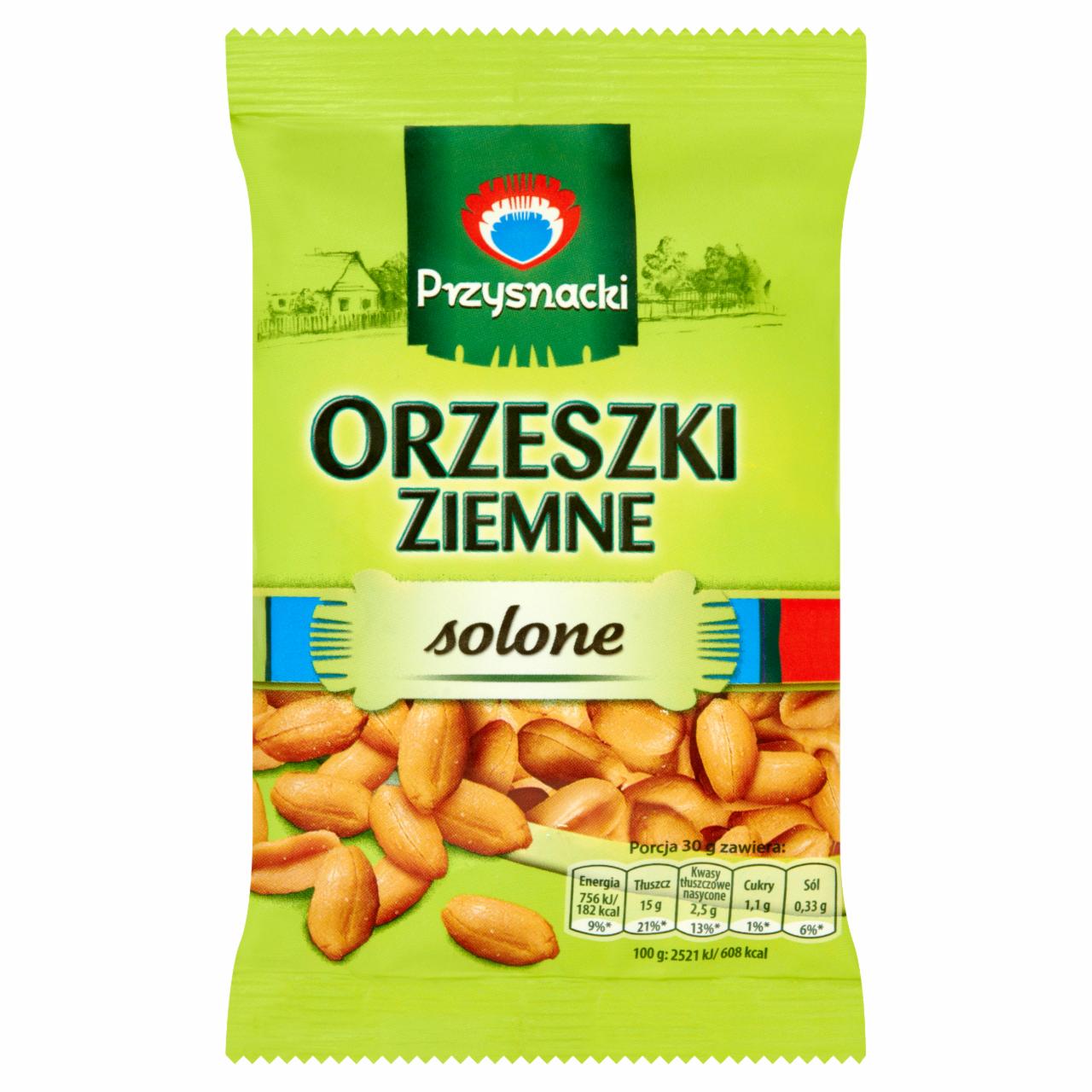 Zdjęcia - Przysnacki Orzeszki ziemne solone 70 g