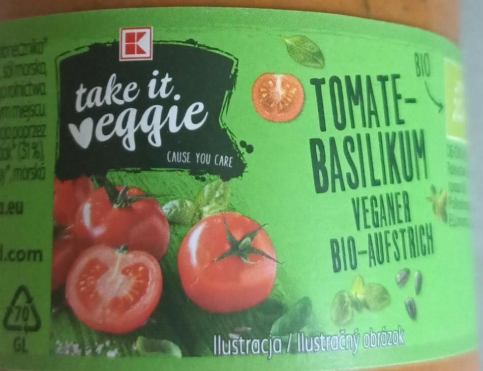 Zdjęcia - Bio pasta z pomidorami i bazylią Kaufland