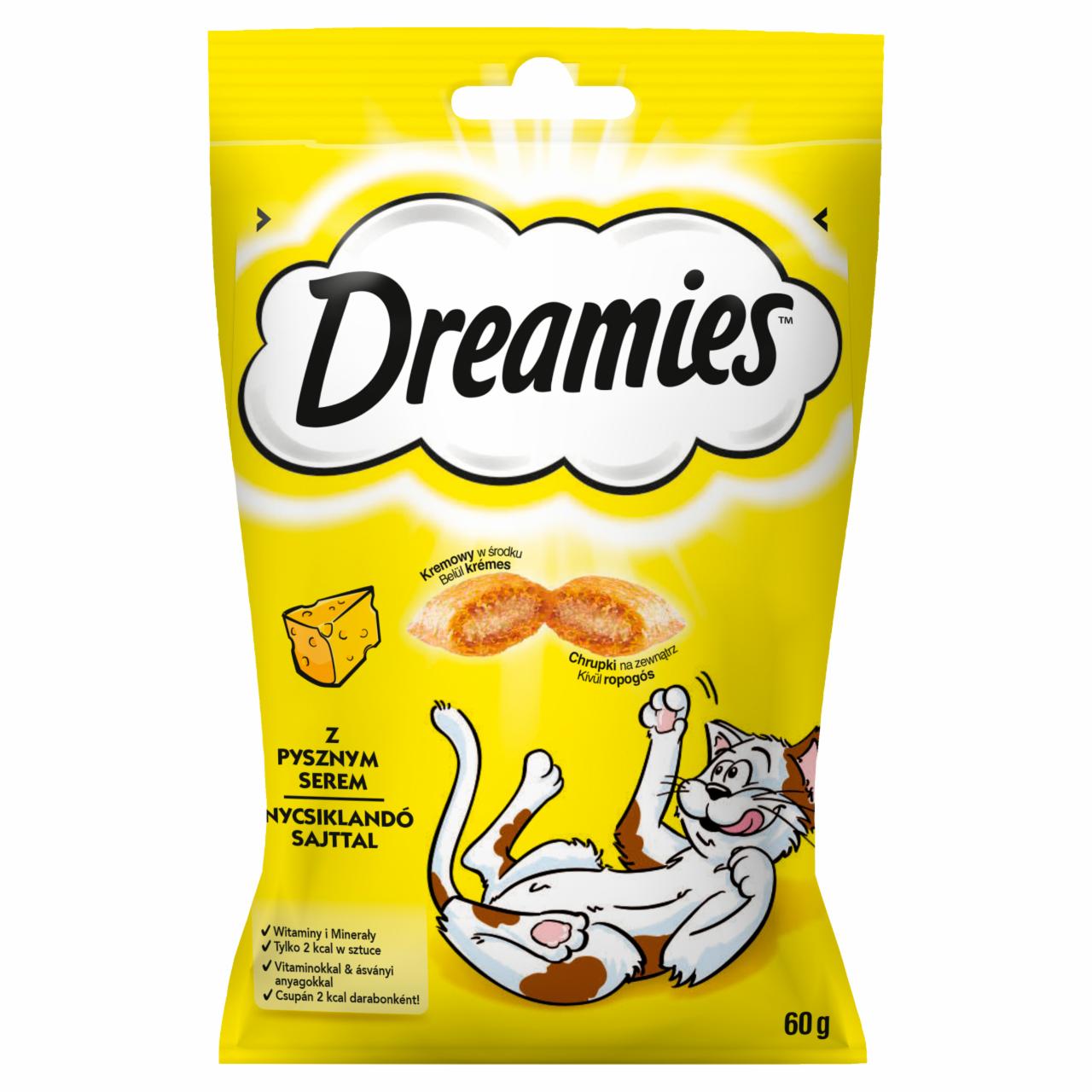 Zdjęcia - Dreamies Karma uzupełniająca z pysznym serem 60 g