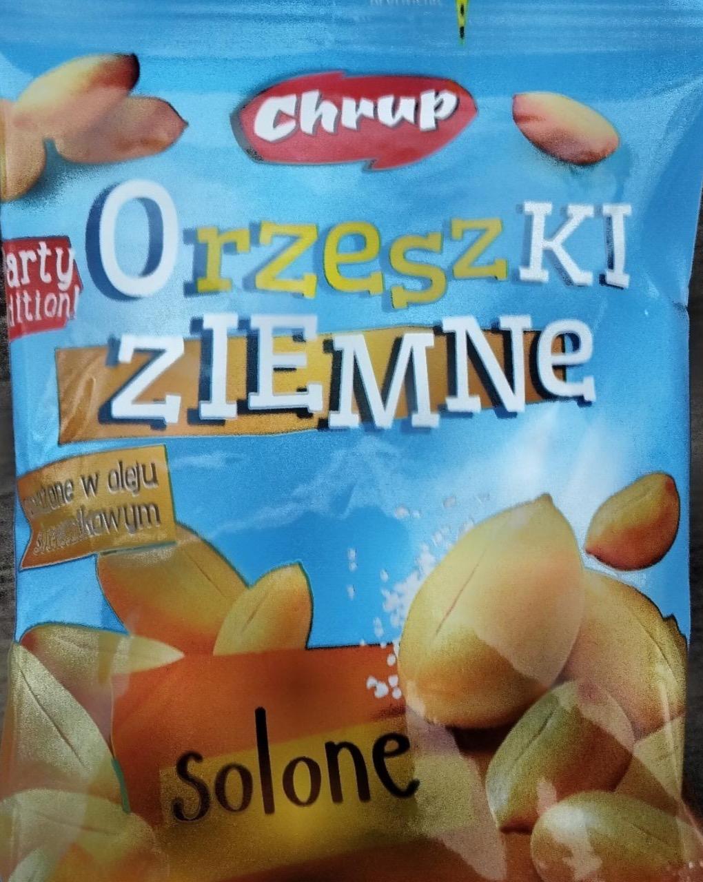 Zdjęcia - Orzeszki ziemne solone Chrup