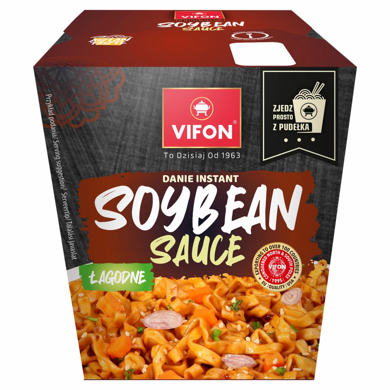 Zdjęcia - Vifon Soybean Sauce Danie błyskawiczne z nudlami 85 g