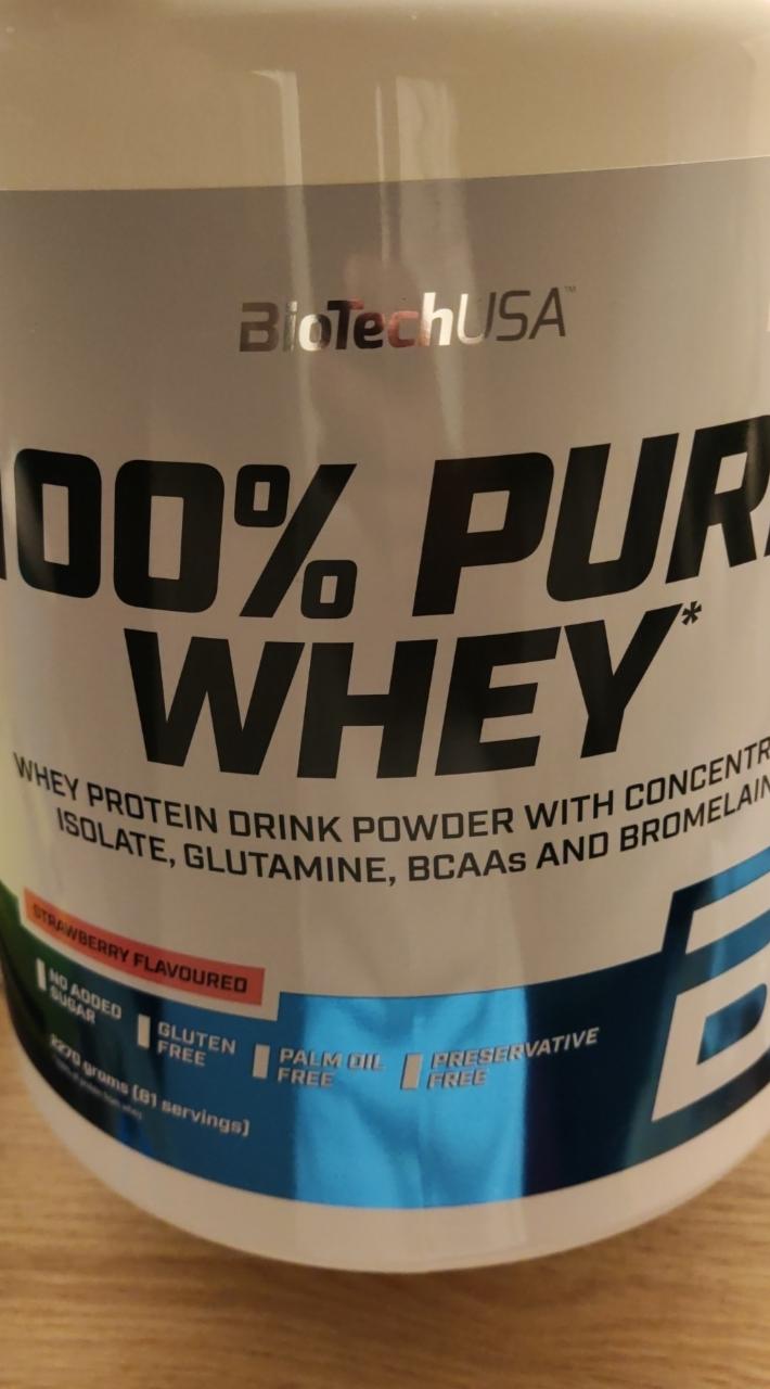 Zdjęcia - 100% Pure Whey BioTech USA