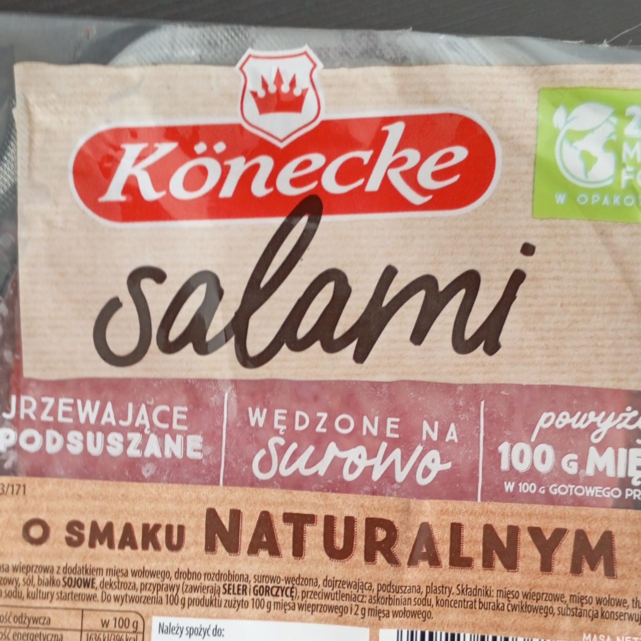 Zdjęcia - Salami o smaku naturalnym Könecke