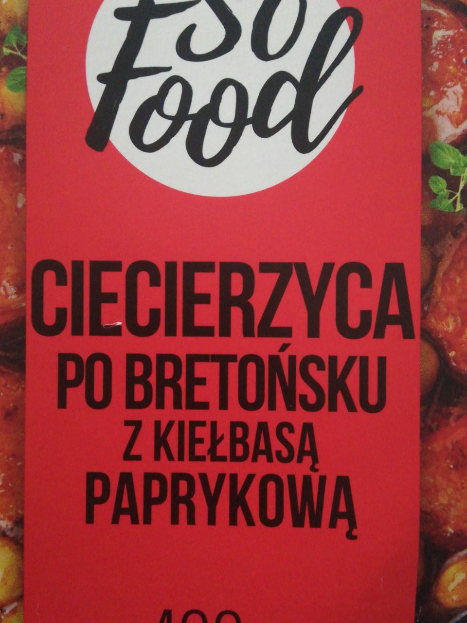 Zdjęcia - So Food Ciecierzyca po bretońsku z kiełbasą paprykową 400 g