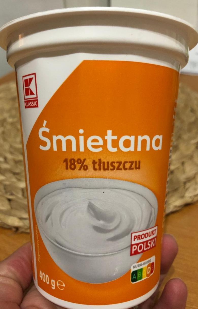 Zdjęcia - Śmietana 18% K-Classic