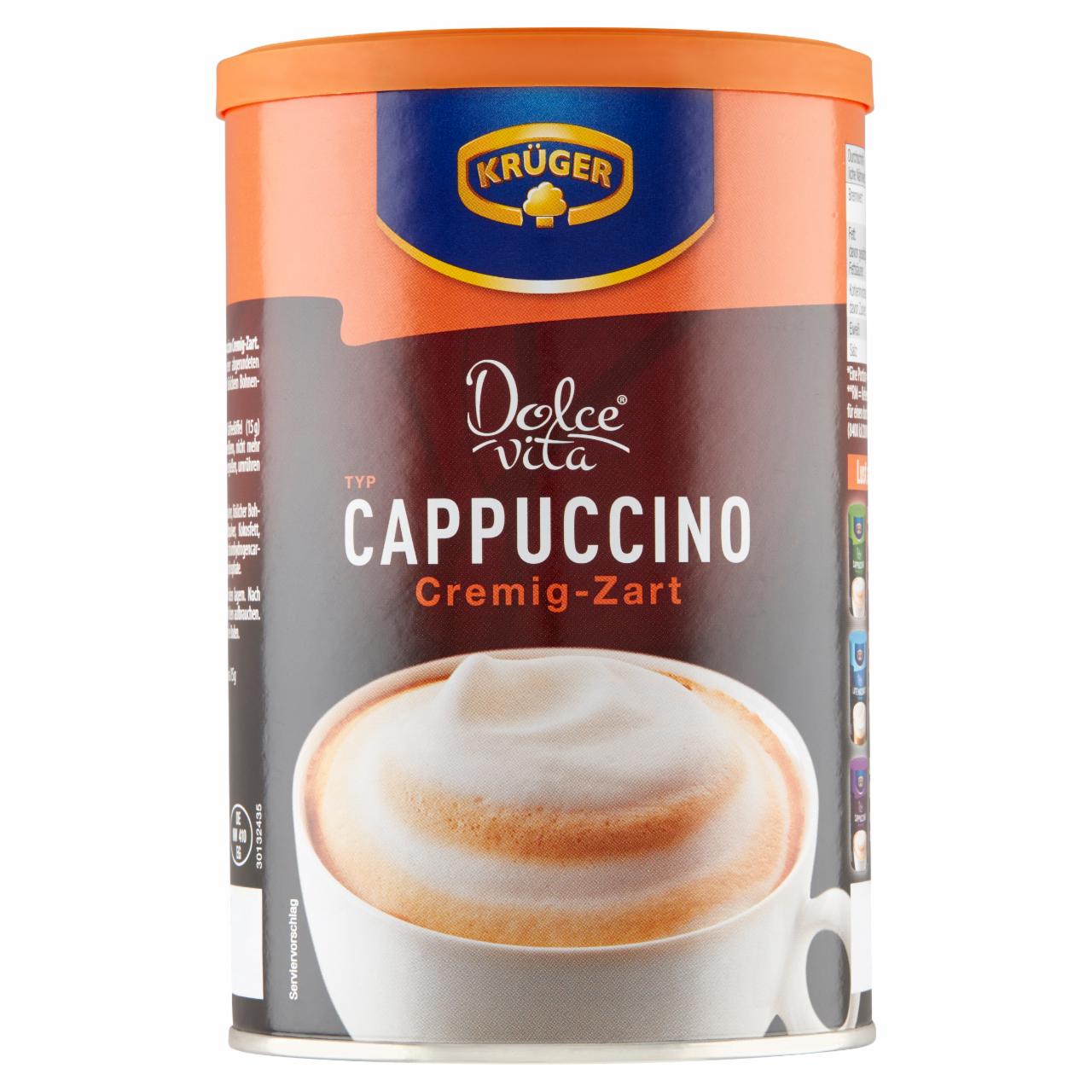 Zdjęcia - Krüger Dolce Vita Cappuccino Napój w proszku 200 g