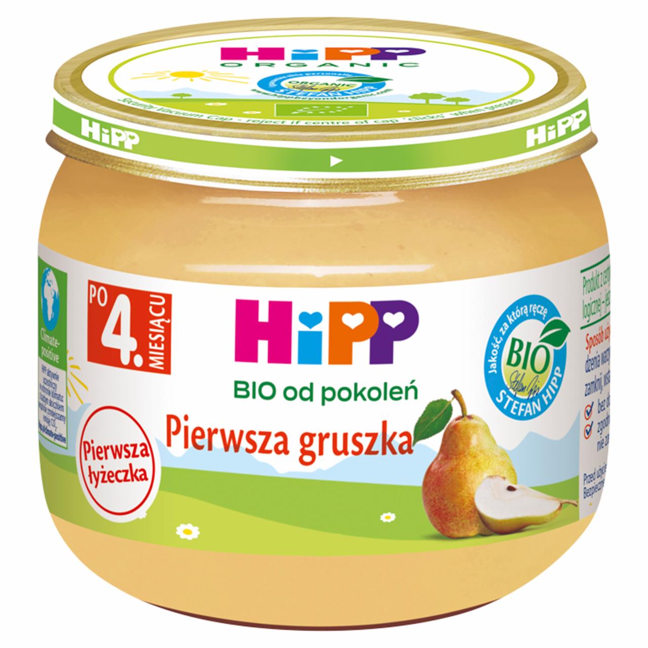 Zdjęcia - HiPP BIO Pierwsza gruszka po 4. miesiącu 80 g