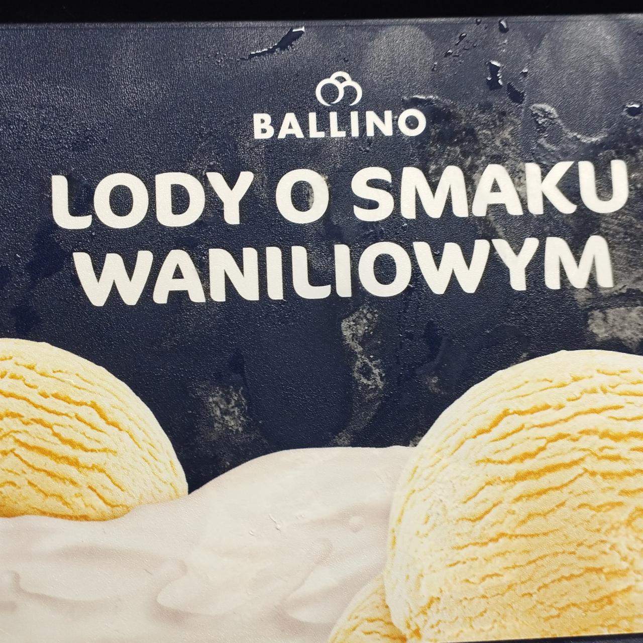 Zdjęcia - Lody o smaku waniliowym ballino