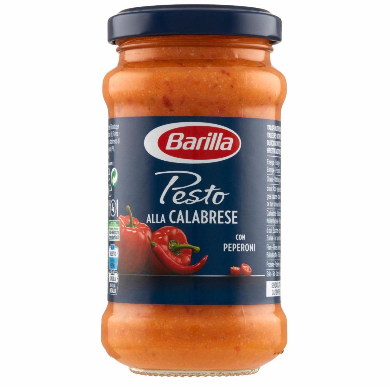 Zdjęcia - Barilla Pesto alla Calabrese Sos do makaronu z papryką i serem ricotta 190 g