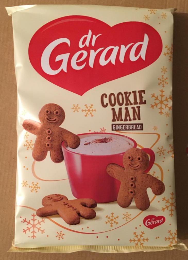 Zdjęcia - dr Gerard Cookie Man Kruche ciastka z przyprawami korzennymi 95 g