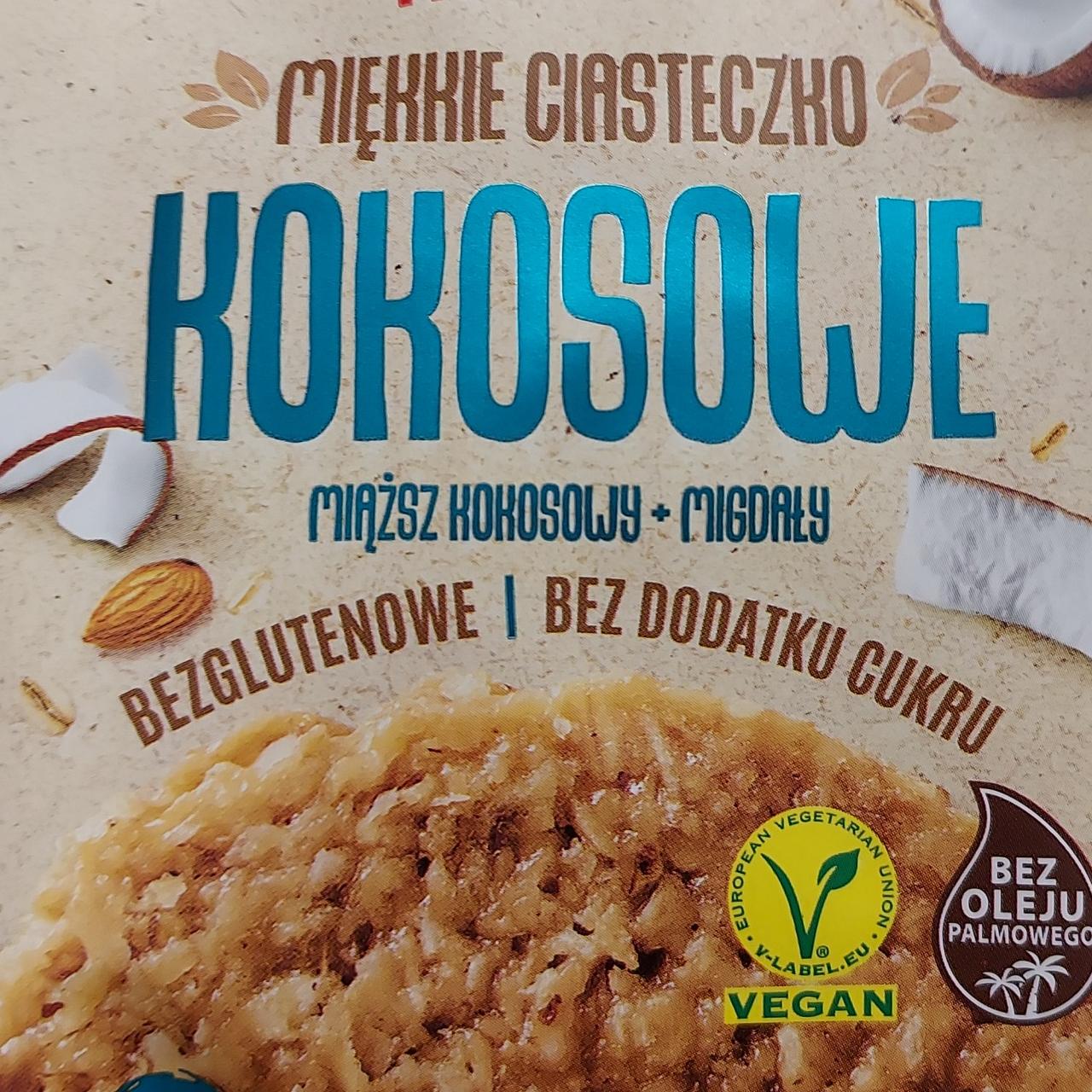 Zdjęcia - kokosowe miękie ciasteczko Lidl