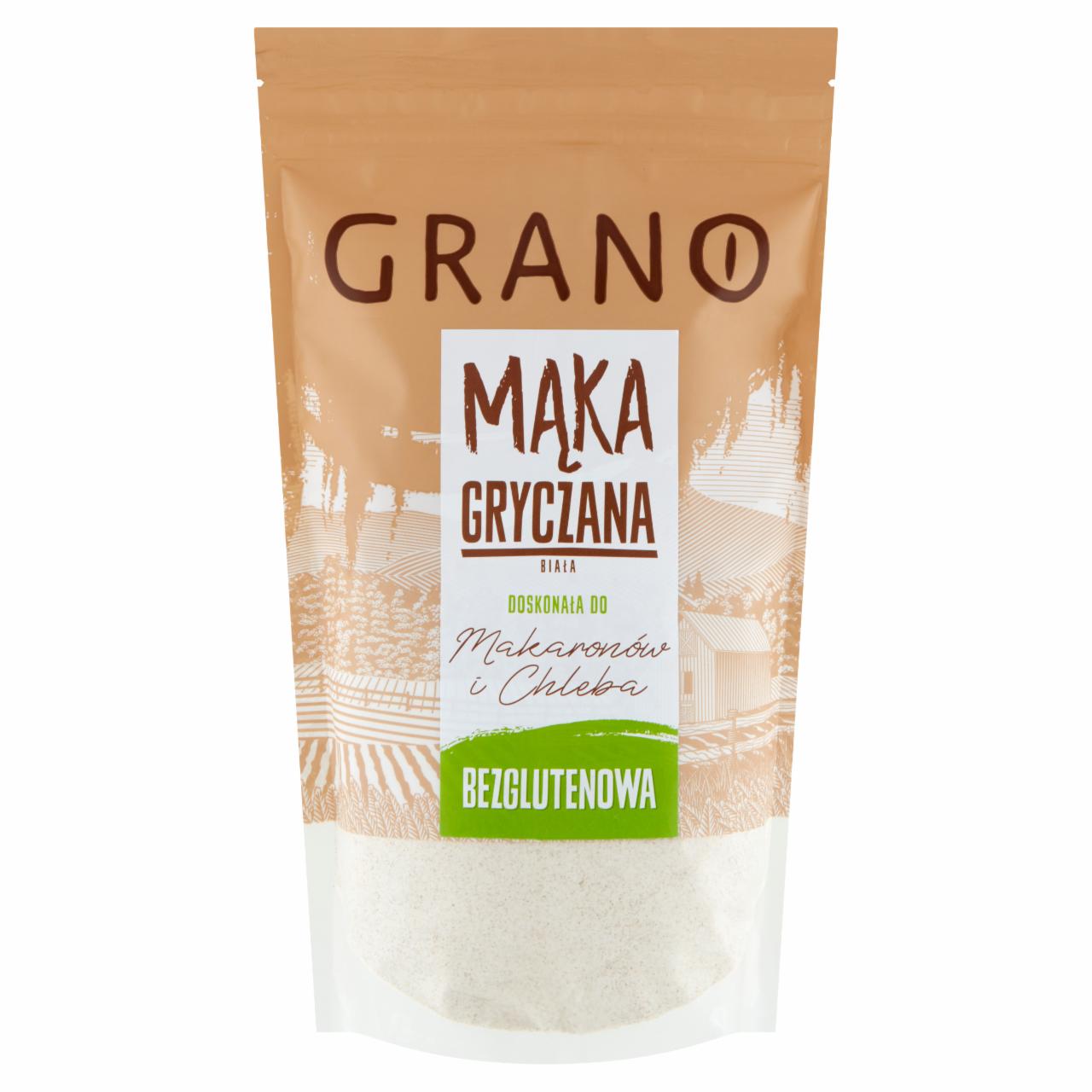 Zdjęcia - Grano Mąka gryczana biała bezglutenowa 500 g