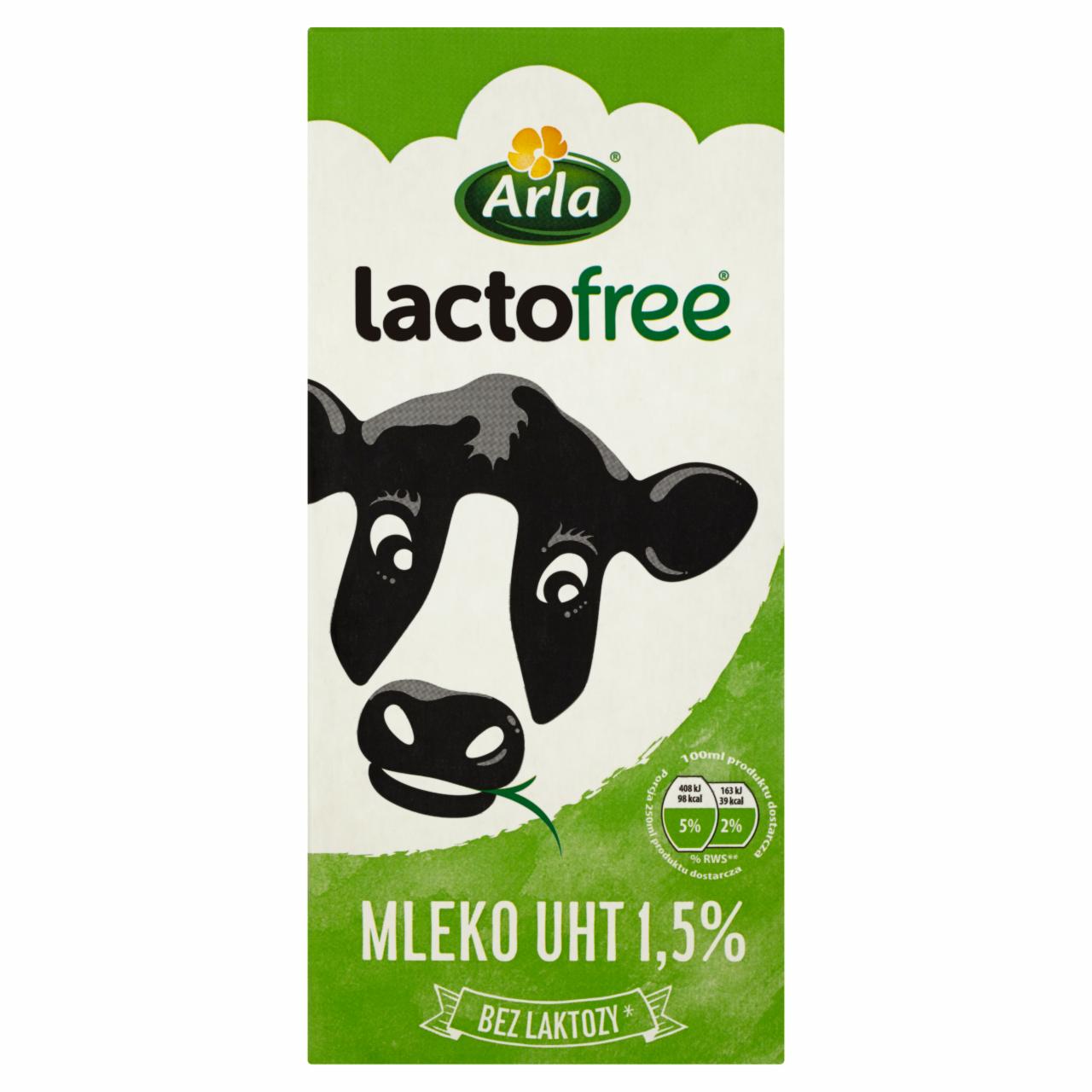 Zdjęcia - Arla Lactofree Mleko UHT 1,5% 1 l