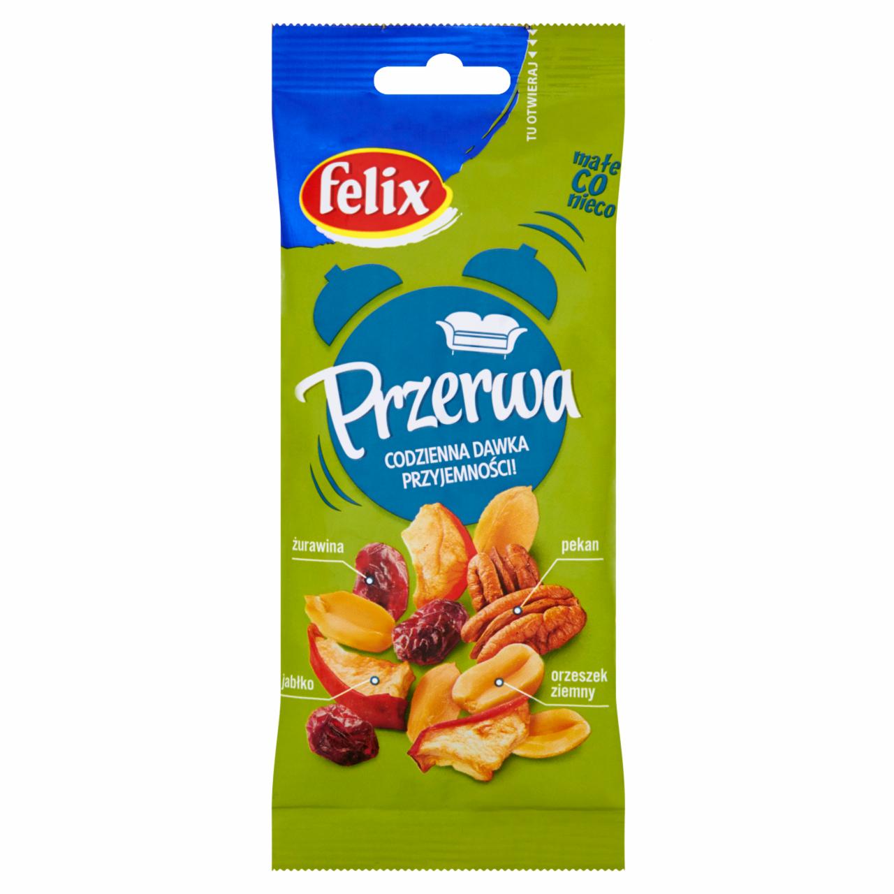 Zdjęcia - Felix Przerwa Mieszanka orzechowo-owocowa 65 g