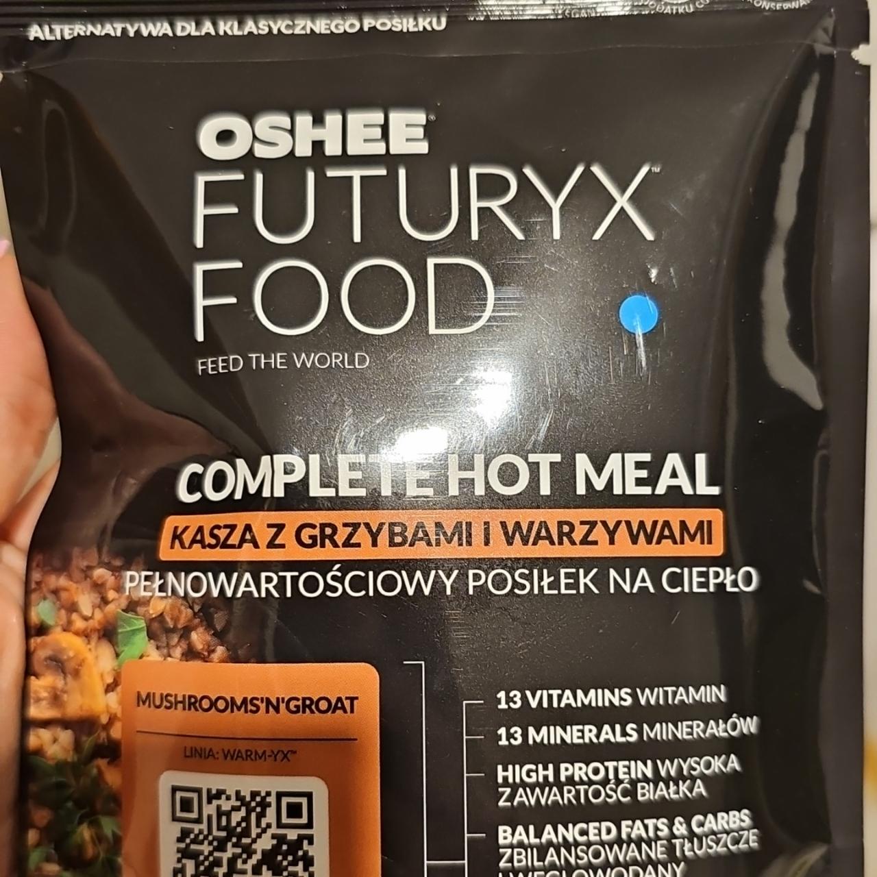 Zdjęcia - Futuryx food kasza z grzybami i warzywami Oshee