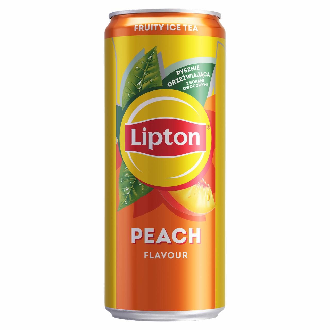 Zdjęcia - Lipton Ice Tea Peach Napój niegazowany 330 ml