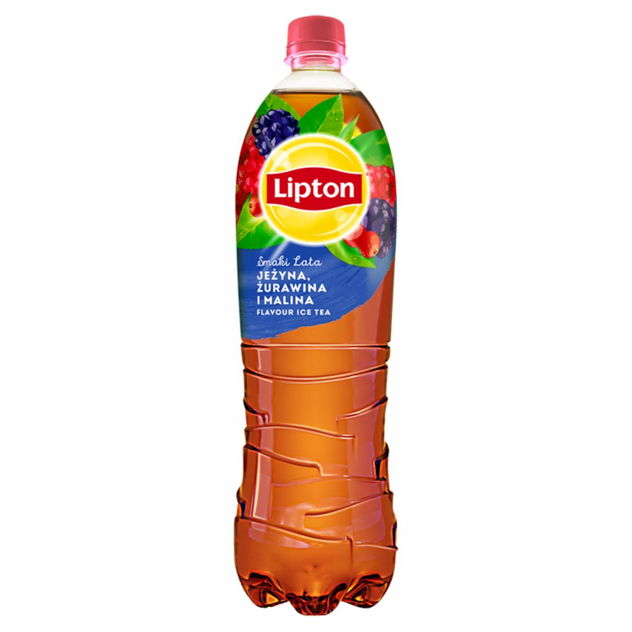 Zdjęcia - Lipton Ice Tea Smaki Lata Napój niegazowany jeżyna żurawina i malina 1,5 l