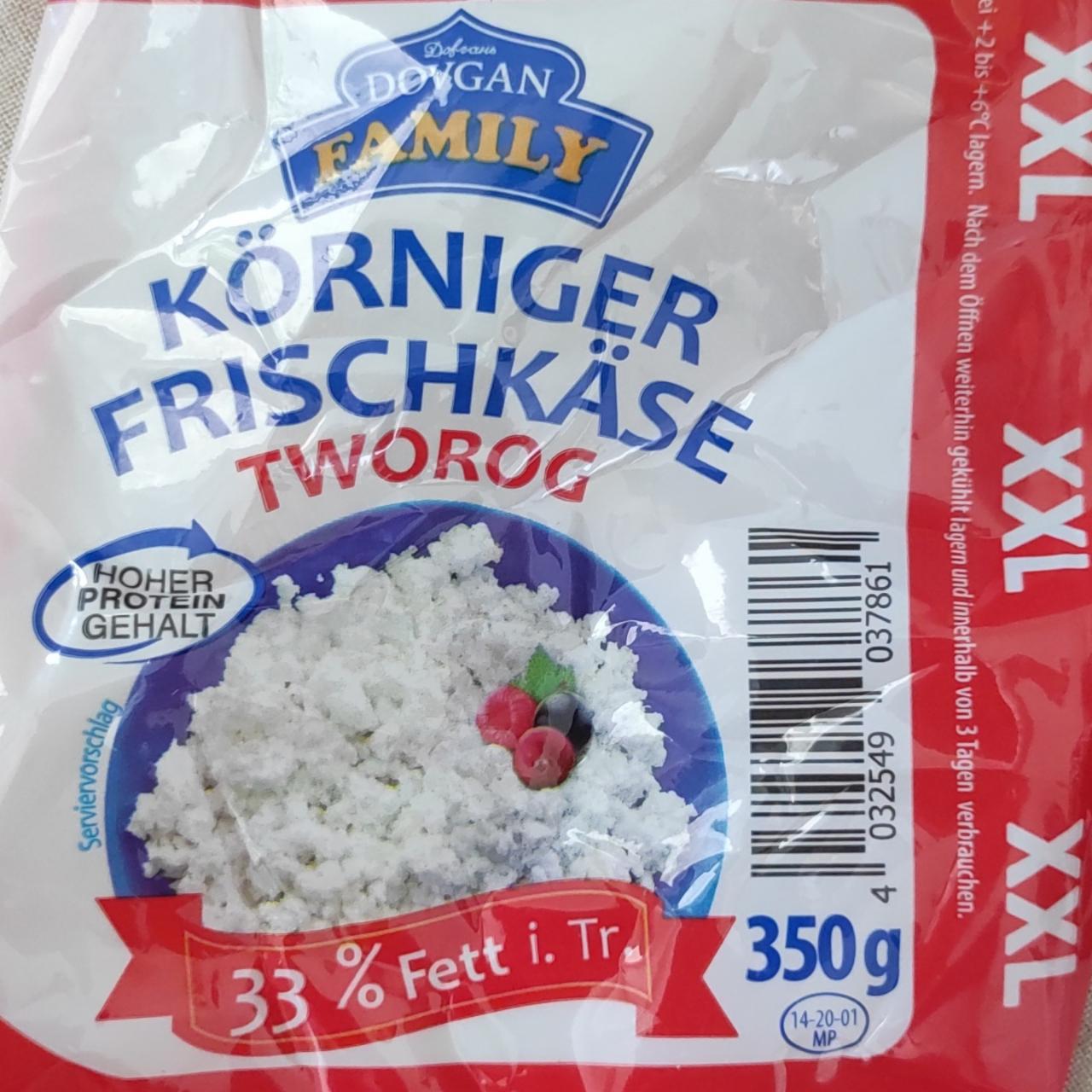 Zdjęcia - Körniger Frischkäse Tworog Dovgan