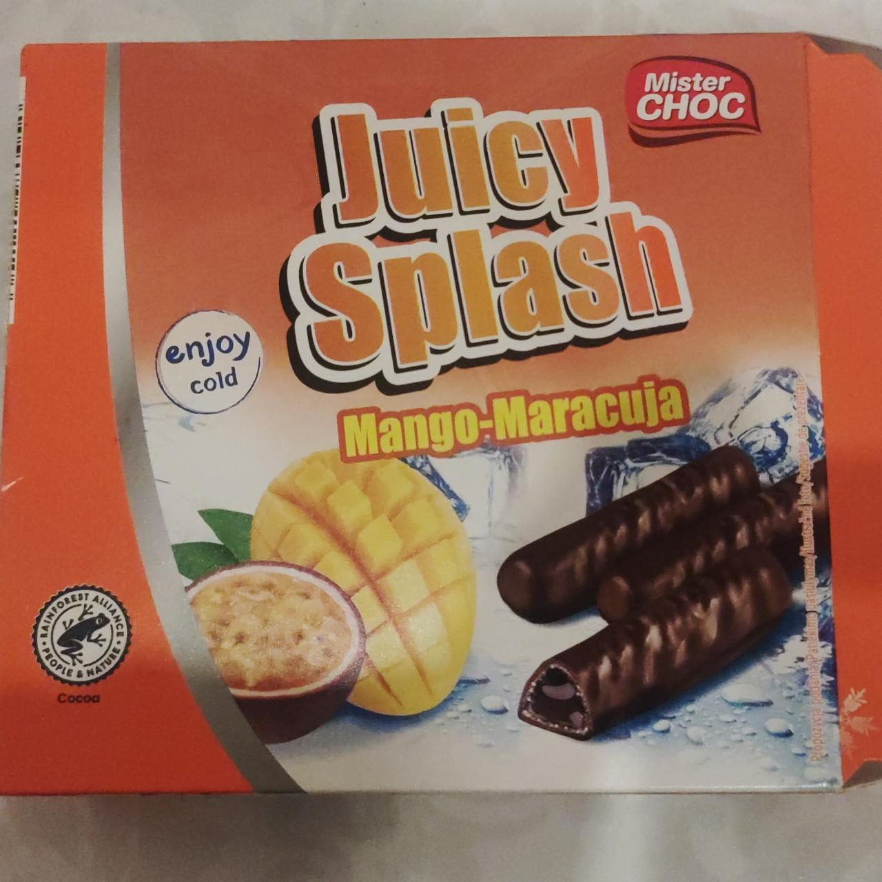 Zdjęcia - Juicy Splash mango maracuja mister choc