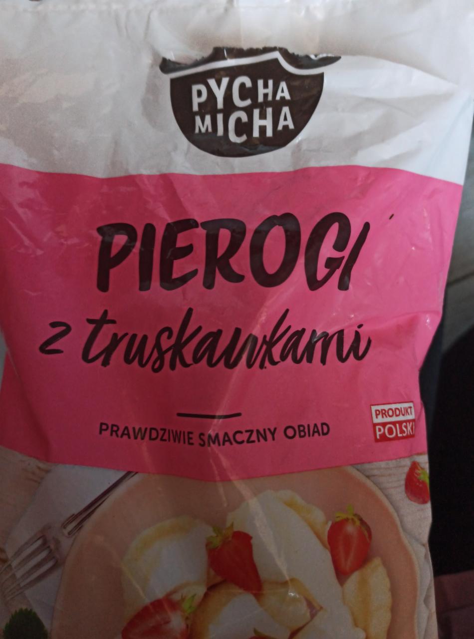 Zdjęcia - pycha micha pierogi z truskawkami