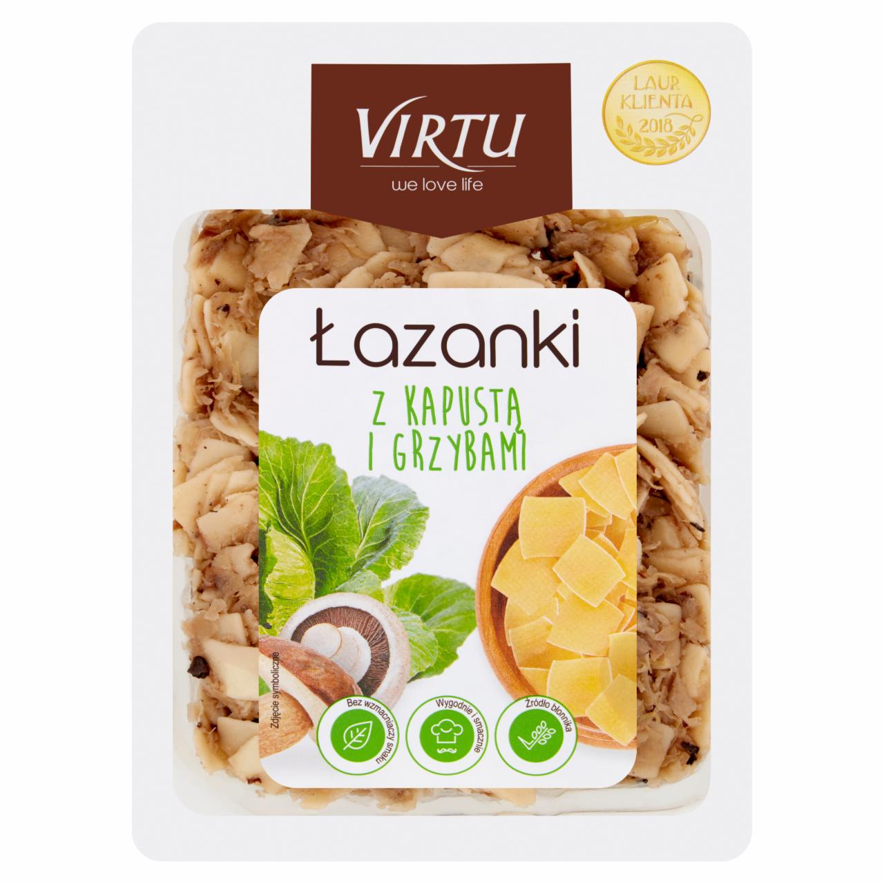 Zdjęcia - Łazanki z kapustą i grzybami Virtu