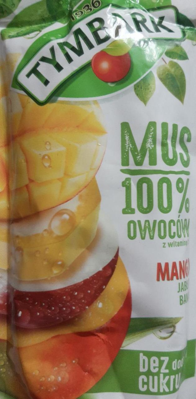 Zdjęcia - Tymbark Mus jabłko mango banan 120 g