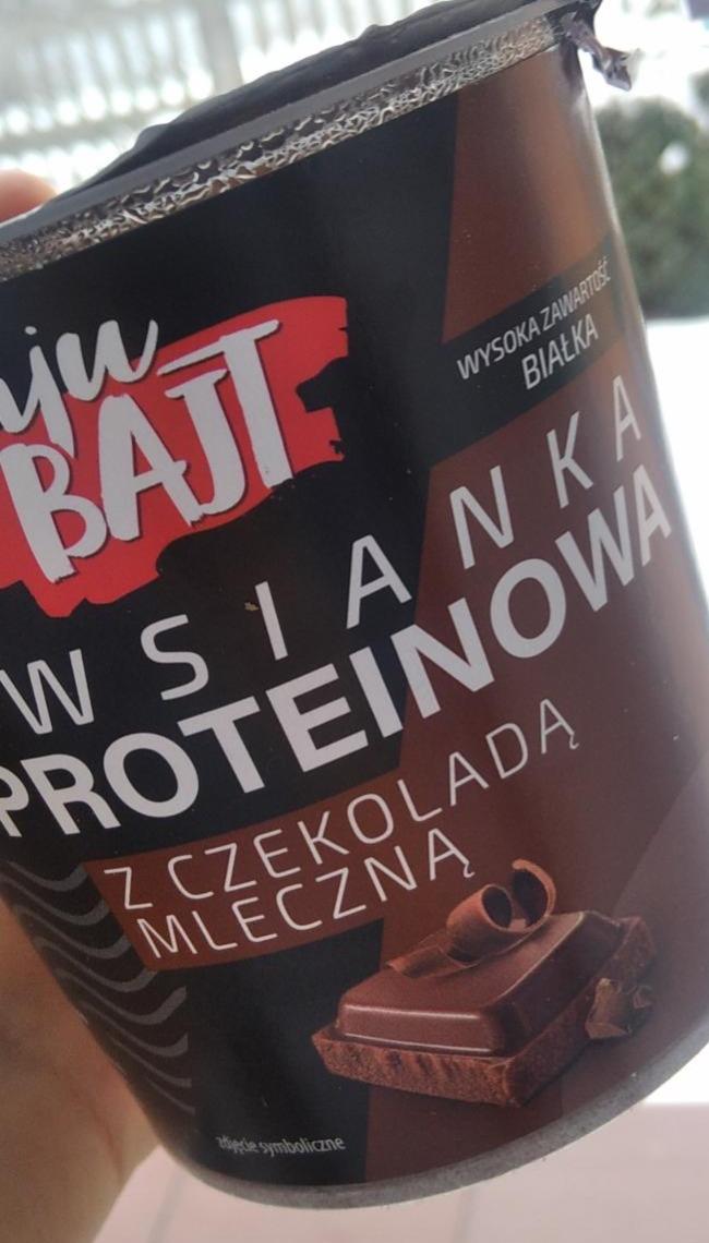 Zdjęcia - Owsianka proteinowa njuBAJT z czekoladą mleczną